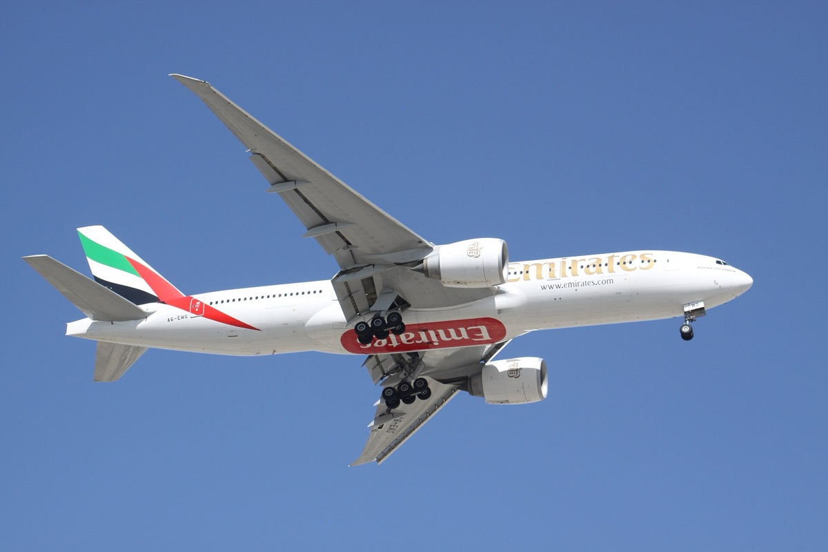 Boeing 777 am Dubai International Airport