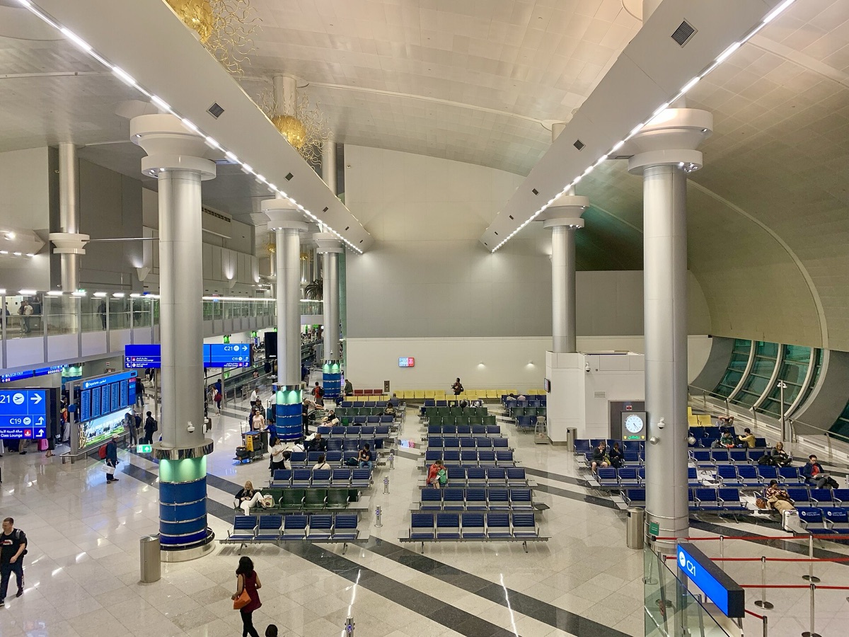 Terminal do aeroporto internacional de Dubai