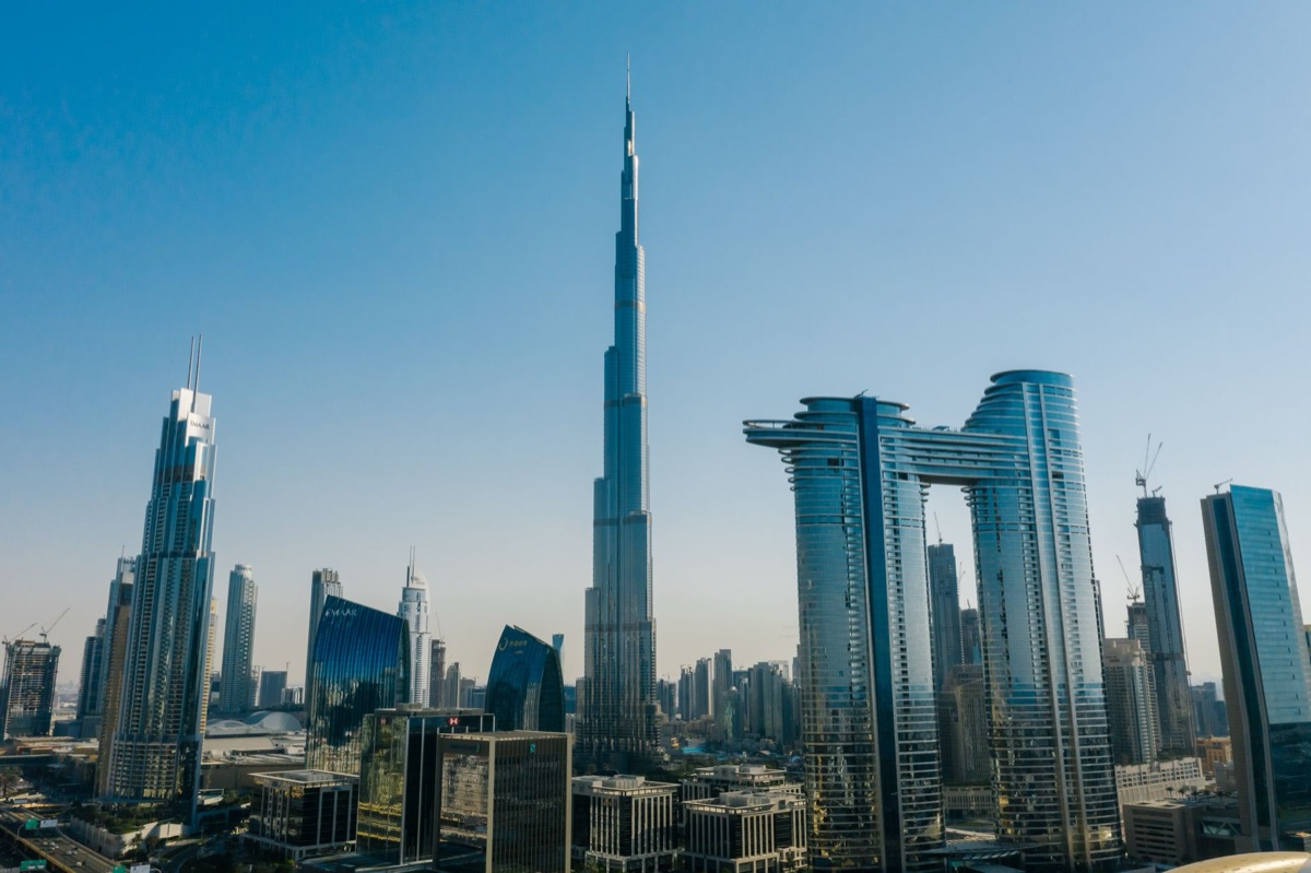 puente aéreo de burj khalifa