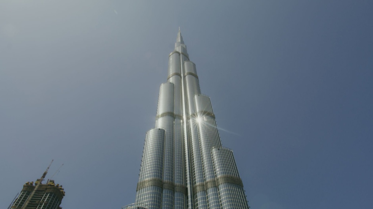 vista a 360 gradi da burj khalifa
