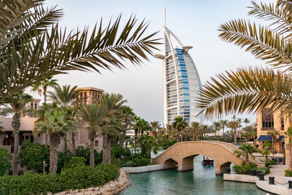 Dubai Landmark Karte: Flughafen-Information