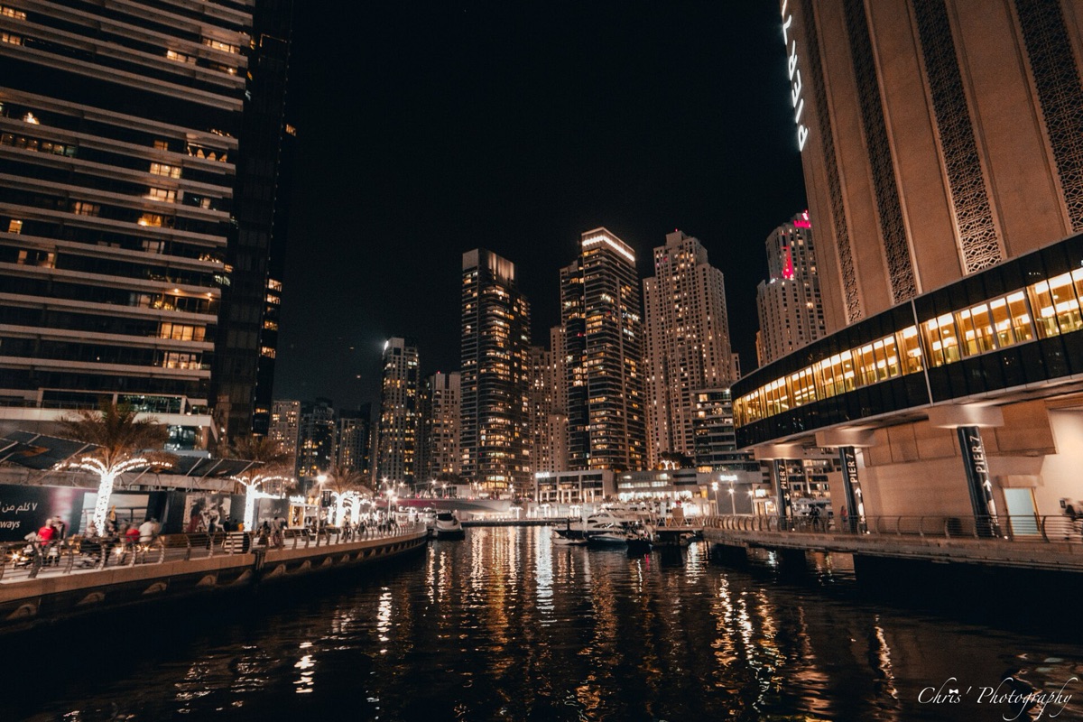 迪拜夜景