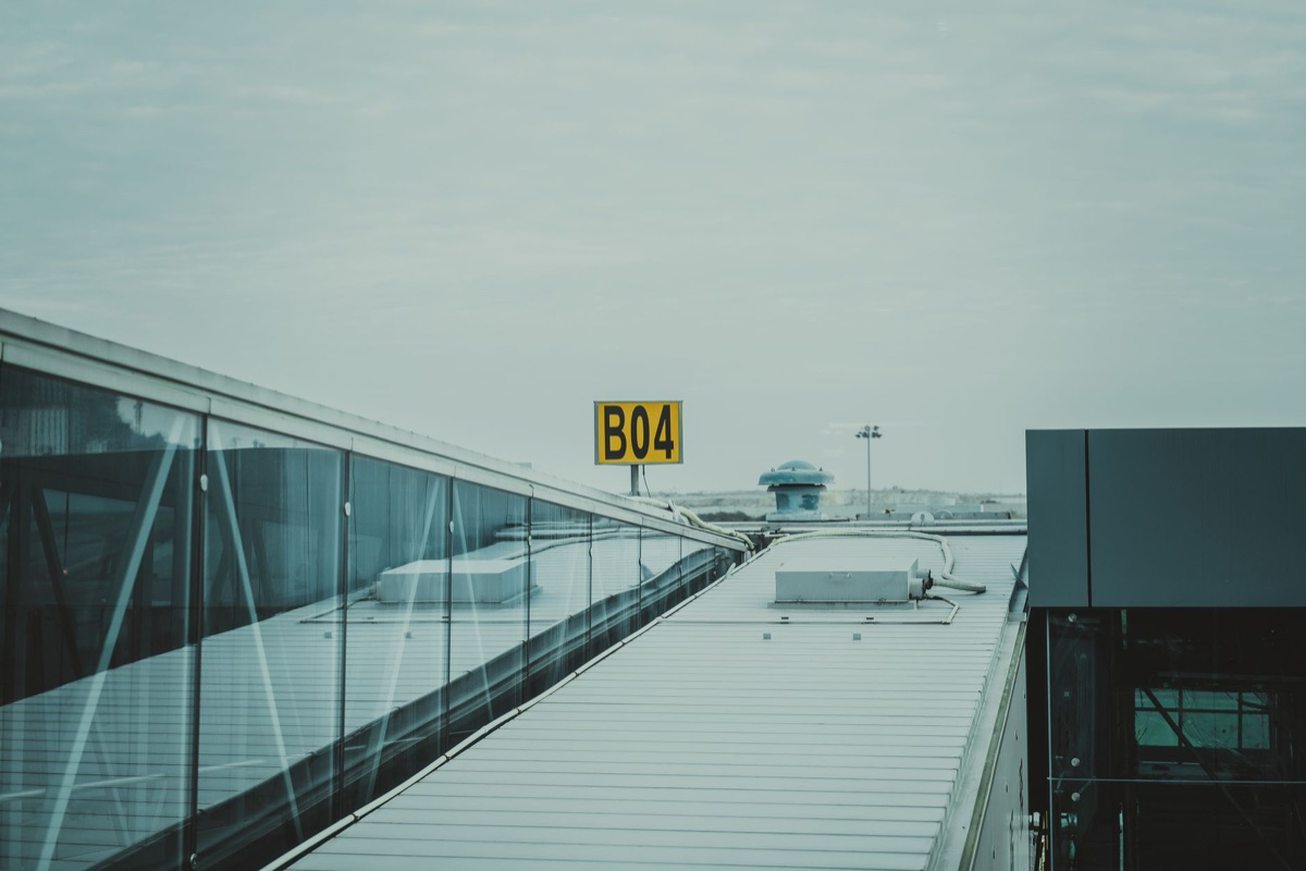 Exterior of Dubai Airport Terminal 3 displaying its grandeur and global architectural significance