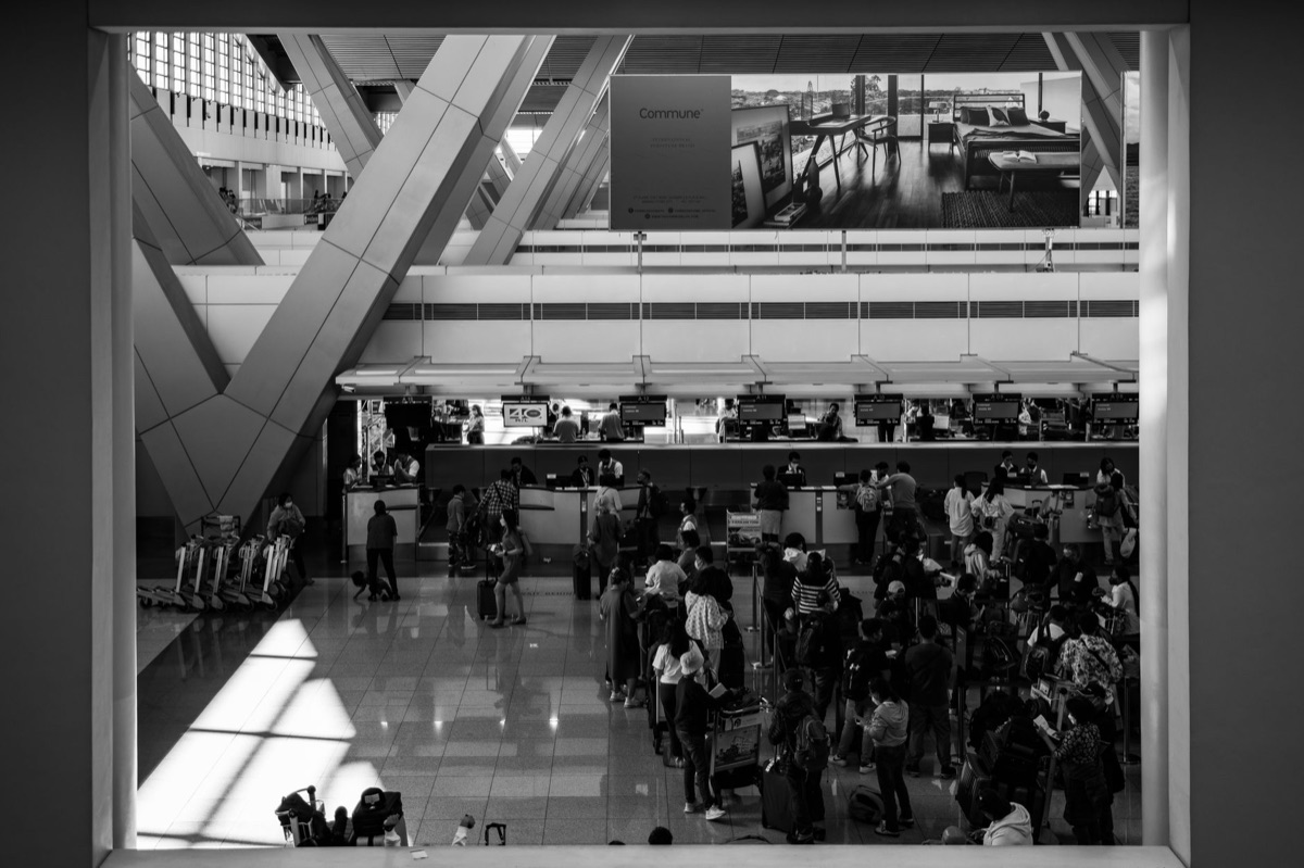 Dubai Airport Terminal 3 scale model