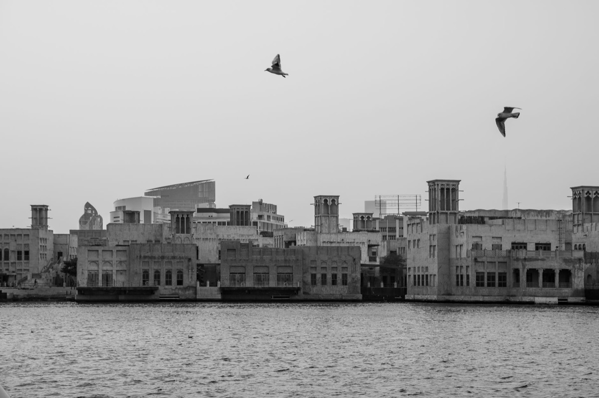 Historic boats on Dubai Creek
