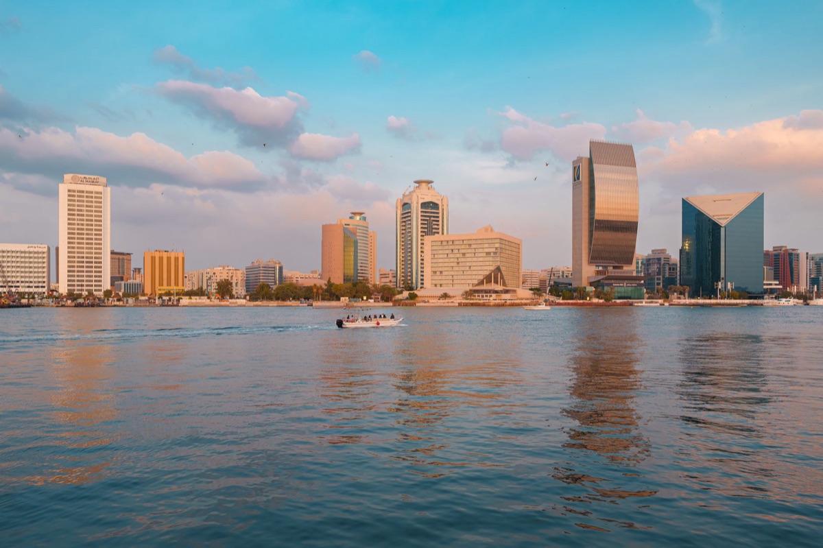 Dubai creek city structure
